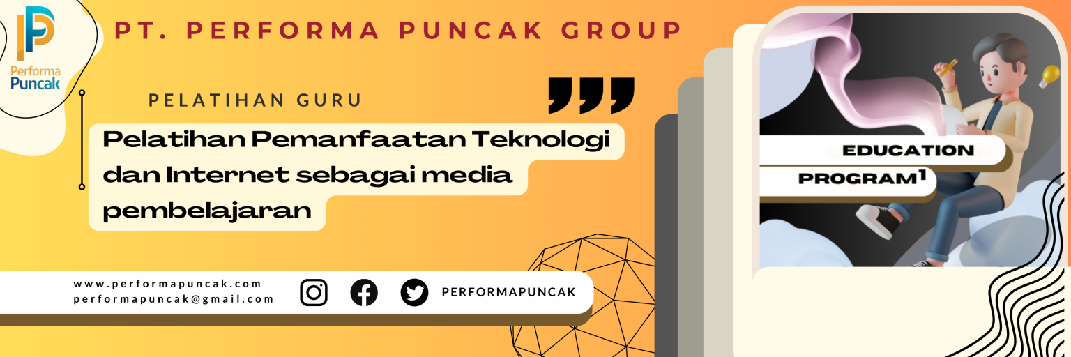 Pelatihan Pemanfaatan Teknologi Dan Internet Sebagai Media Pembelajaran Performapuncak 1579